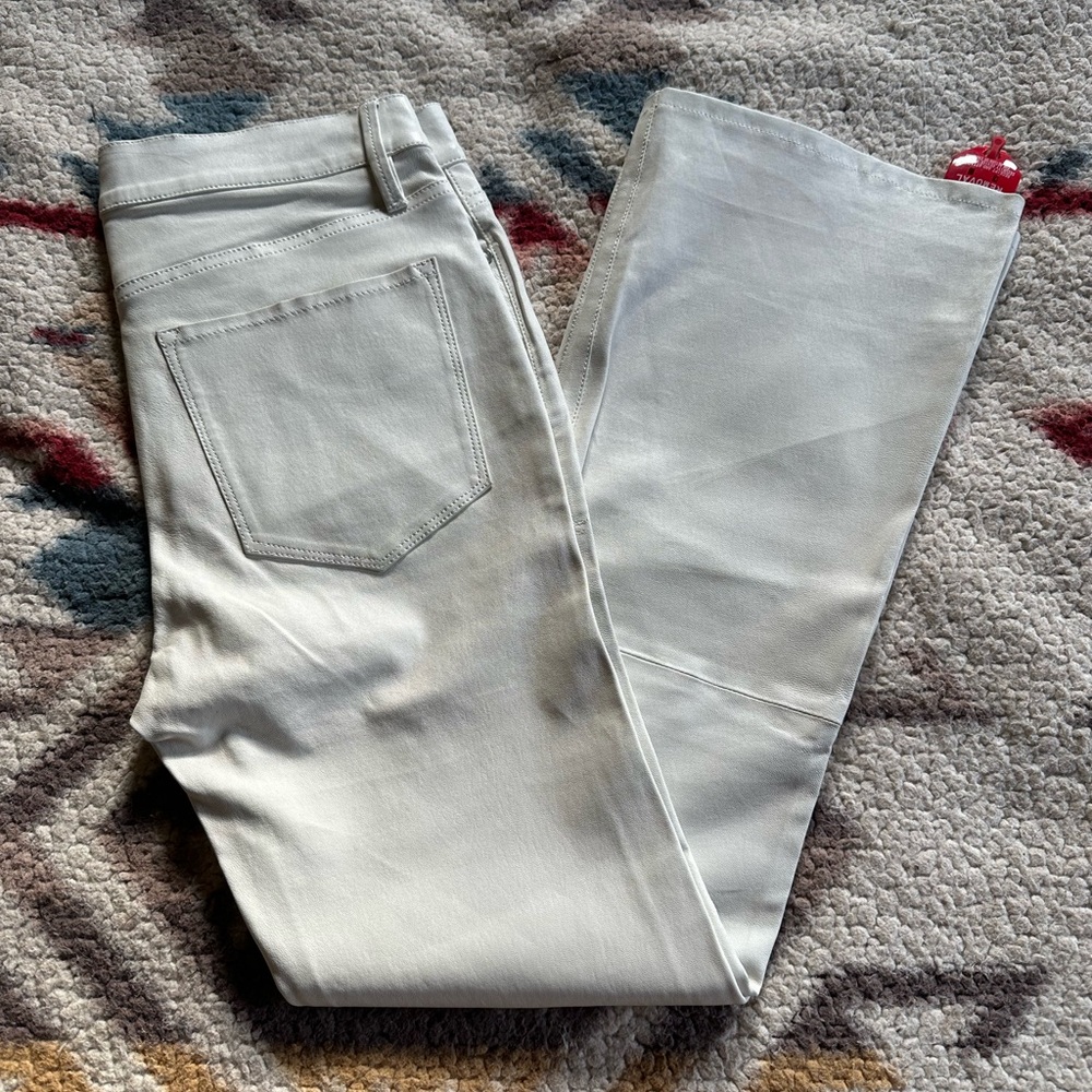 FRAME Leather Pants 27 NWT